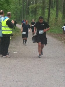 Daniel beim Zieleinlauf